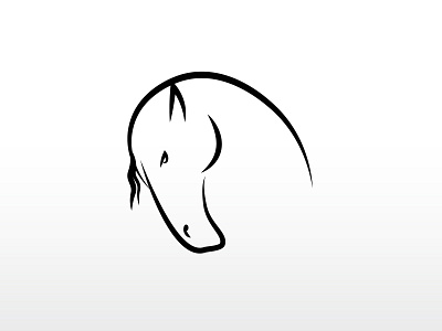 stroke horse branding design graphic design icon illustration logo vector