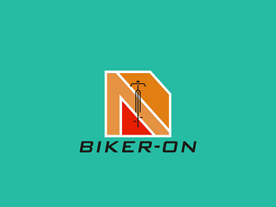 bike logo branding design graphic design icon illustration logo vector