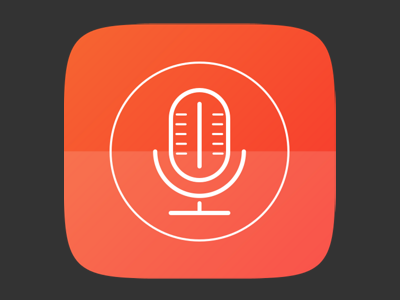 Suru Icon Microphone App app icon microphone suru ubuntu