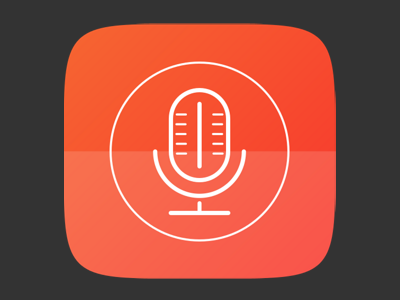 Suru Icon Microphone App