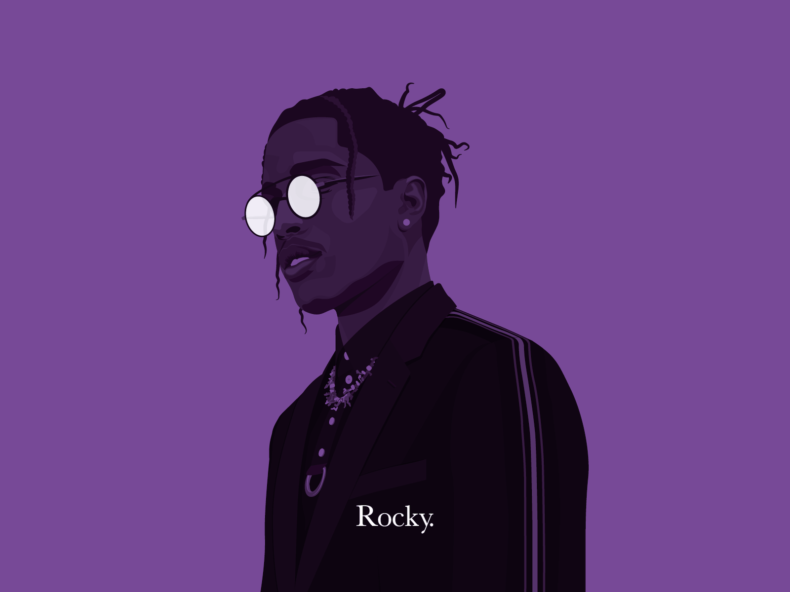 A$AP Rocky character colorful colourful fffabs flat fortnight hip hop illustration jbdotco playful typography vector