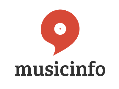 Musicinfo logo. design illustrator logo logotype musicinfo vector