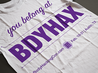 BDYHAX - Tshirt design entry