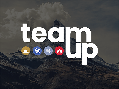 Teamup logo bootcamp branding entrepreneurship event identity letters logo startups symbols