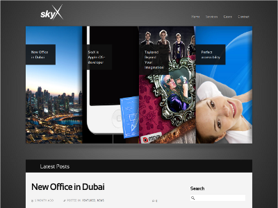 SkyX company website