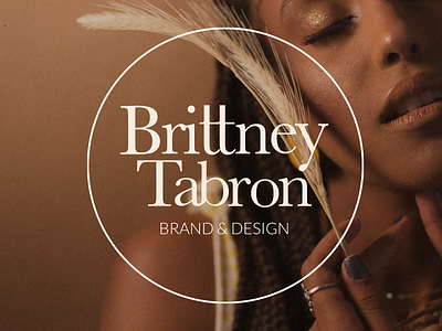 Brittney Tabron Personal Brand branding graphic design lifestyle logo modern