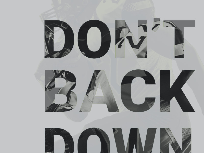 Don't Back Down by Brittney Tabron on Dribbble