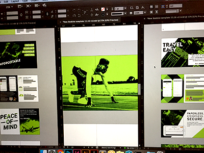 2017 Booklet WIP athlete booklet branding identity indesign sport team wip workinprogress