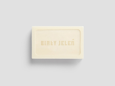 Biały Jeleń logo biały jeleń cosmetics cube hypoallergenic logo minimal natural soap tradition white deer