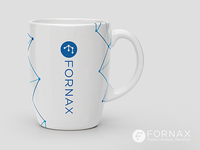Fornax logo & cup artificial intelligence big data constellation cup fornax logo mug space universe