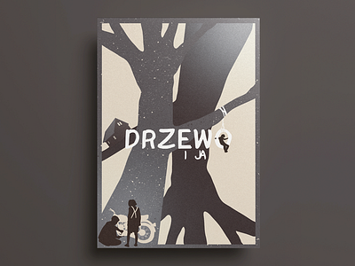 Movie Poster - Drzewo i ja black dark design family home little boy movie movie poster poster tree