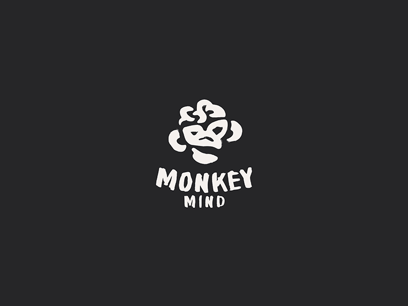 Monkey Mind Logo By Justyna Kadlubicka On Dribbble