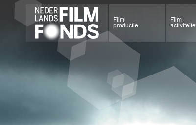 Netherlands Film Fund identity layout logo navigation visual design