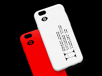 The Anonymous Project Brand Collateral anonymous branding brutalism eye fashion homeless icon identity incognito logo mark minimal phone phone case typography