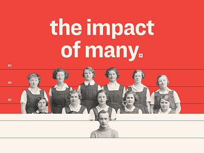 Matter Made #2 animation bold branding identity impact key visual minimal people photo red retro reveal typography