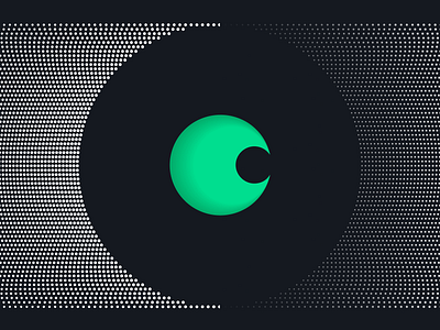 Chronosphere identity #1 branding c design dot icon identity illustration key visual logo mark minimal pattern tech wave