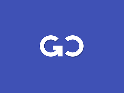 GO mark arrow branding circle go illustration infinity logo logotype loop mark material symbol