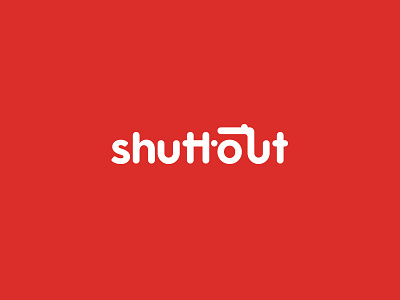 Shuttout Logo branding camera flat logo negative photography space typography