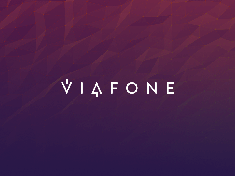 Viafone Logo arrows brand branding flow information logo logotype low loyalty poly