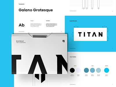 Titan Brand Book Elements