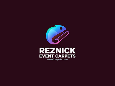 Logo for Reznick Event Carpets app logo design brand design brand identity branding brandmark corporate branding custom logo design design flat design identity designer illustration logo symbol website logo design