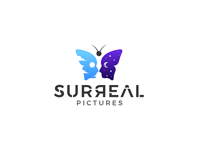 Surreal Pictures brand design brand identity branding brandmark custom logo design design flat design illustration logo