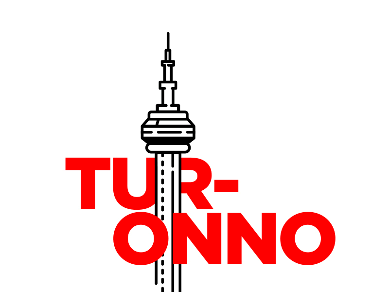Ihearttoronto 2d 2d animation after effects animate animation animation after effects cn tower gif icon illustrator loop motion graphics toronto turrono vector