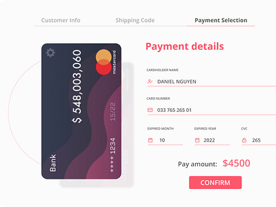 Payment process - #DailyUI