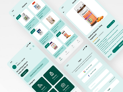Medicine app medicine app mobile app ui ui ux xd