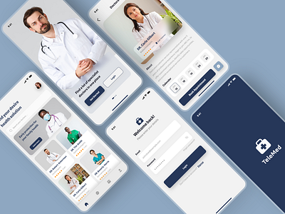 Doctor Booking app UI