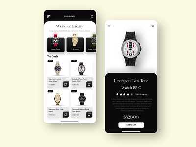 eCommerce App UI