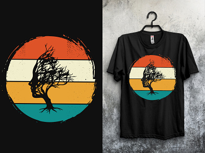 New Retro Tree T-shirt design