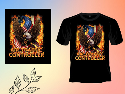 Air Traffic Controller T-Shirt Design