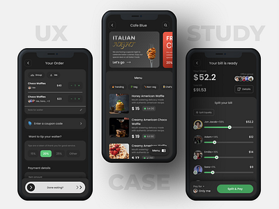 Diner App Case Study: Dark Mode