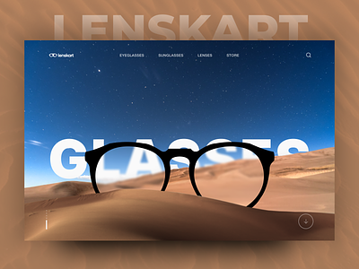 Glasses website