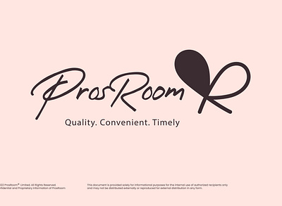 ProsRoom - Logo branding design graphic design logo typography