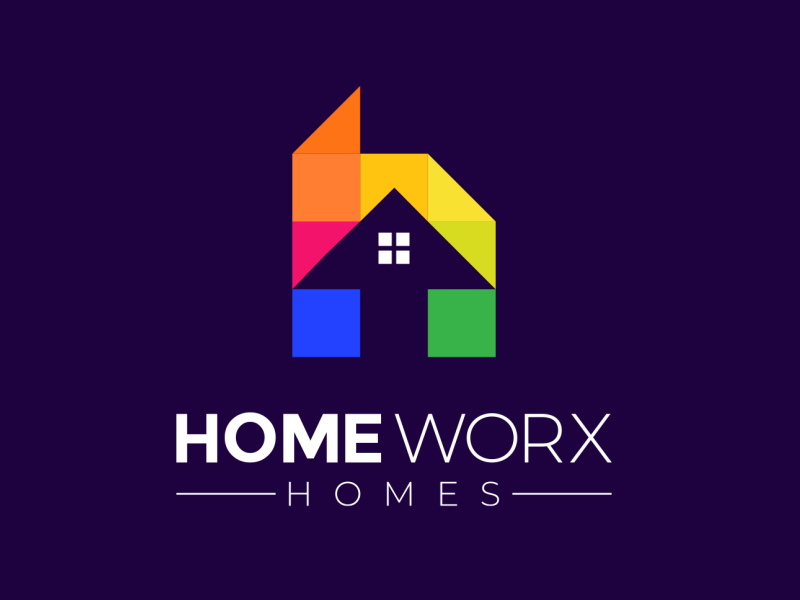Homeworx Logo (Client Project) by Hanane Bouzid on Dribbble