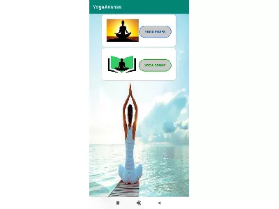 Yoga Asanas app Design ui
