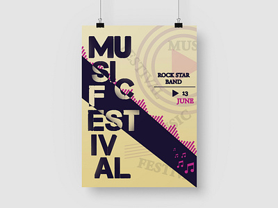 Music festival poster