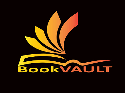 BookVAULT Logo branding design graphic design illustration logo photoshop