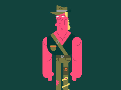 Explorer character design illustrator