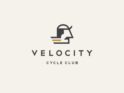 Velocity. Cycle Club branding fixed gear identity