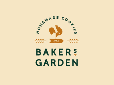 Bakery's concept bakery branding identity logotype