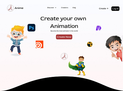 Animation anima brandi design graphic design logo ui