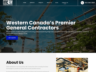 Imc Construction Home Page