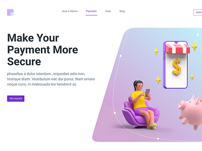 payment page ui design