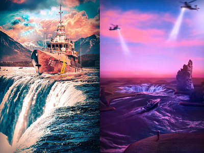 Photo Manipulation boat color correction image editing photo editing photo shop