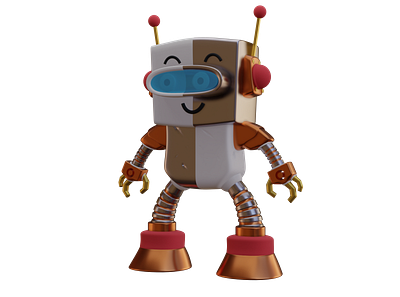 3d Robot 3d 3d robot blender render robot