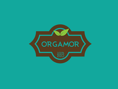 Organic & Bio Moroccan product ( Logo proposal ) arabic bio blue branding logo moroccan organic pattern