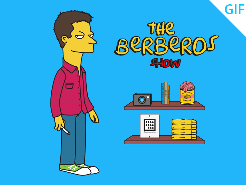 Quick illustration of me simpsonized ! animated character gif simpson simpsonized simpsons smoke